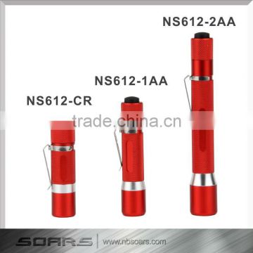 Mini cree led flashlight AluminiumTorch 1*CR123 Medical Pen