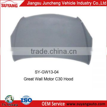 Iron Engine Hood For Great Wall C30 Car Auto Body Parts
