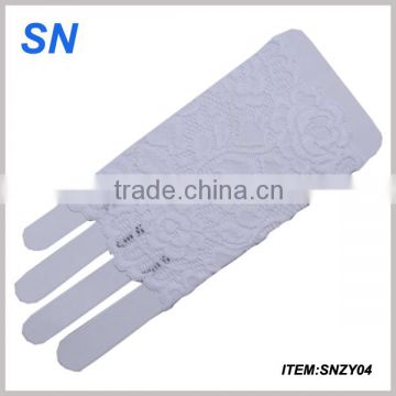 Hot fashion 2014 YiWu SN newest style sexy ladies lace gloves