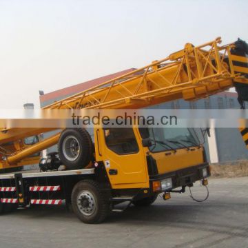 25T hydraulic mobile truck crane 4 booms for sale