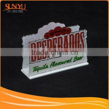 Wholesale Custom Menu Holder Acrylic Stand