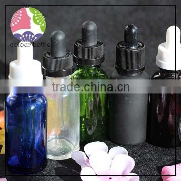 trade assuranc pipette 30ml round shape clear pet dropper bottles with black child proof cap