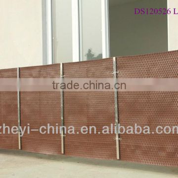 Balcony protection cover mat-synthetic rattan net