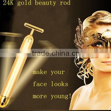 2016 Newest 24K Gold Energy Beauty Bar for Massage/Skin Tightening/Face Slimming