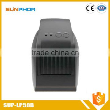 China new popular 2d bluetooth handheld barcode printer