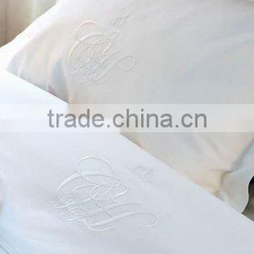 Cheap White cotton pillow case for motel