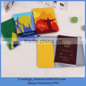 plastic passport holder, passport wallet, clear pvc passport holder
