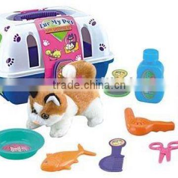 101866 EN71 approval Cat and Cat Cage Toy