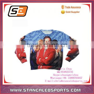 Stan Caleb Black sweatshirt with custom printed