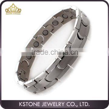 KSTONE 2015 Hot Selling High Quality Pure Magnet Titanium Bracelet