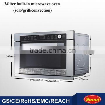 Built in microwave oven for home use/baking oven