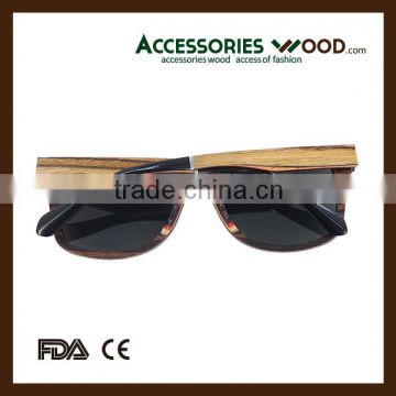 2016 Wood Layered Sunglasses and Wood Mix Acetate Sunglasses in Fashion Model for Men&Women