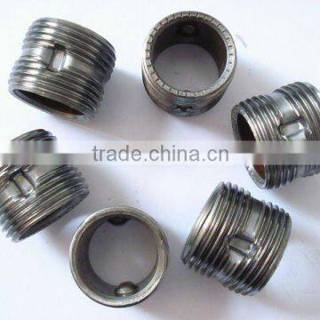 Steel nipple for heating radiators