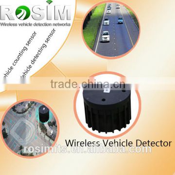 Advanced intelligent traffic vehicle counter with magnetic sensor wireless vehicle detector