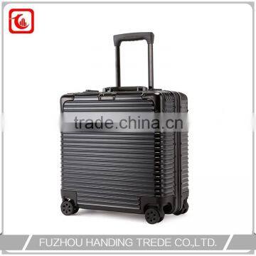 aluminum frame trolley luggage , very light carry on suitcase