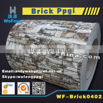 Hot sale brick color coated prepainted PPGI steel