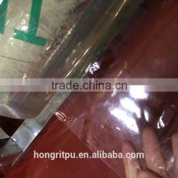 Clear polyurethane transparent TPU film for shoes sole