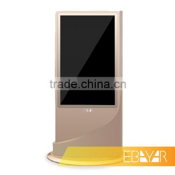 Factory price LED restaurant digital signage interactive touch screen/advertising display machine in metro station