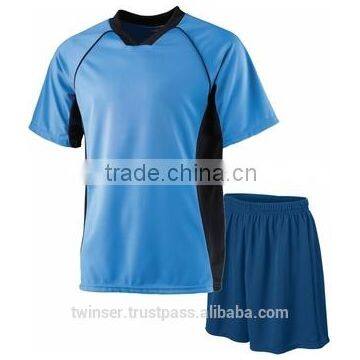 Wicking Mesh Tri-Color Youth Soccer Uniform