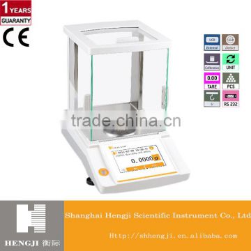 220g/0.1mg Touch Screen Analytical balances with internal calibration