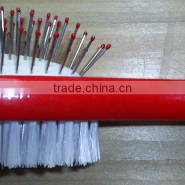 double-side pet cleaning brush / comb