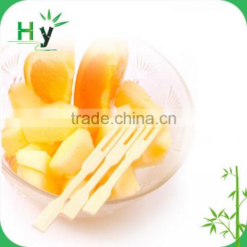 Disposable wedding supplies bamboo fruit fork for decoration