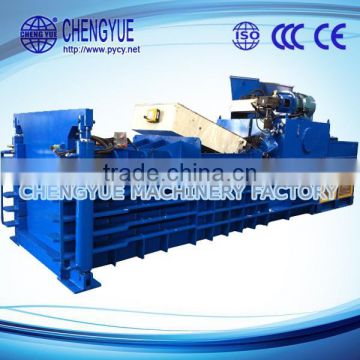 alibaba express semi automatic wood sawdust baling machine for recycling
