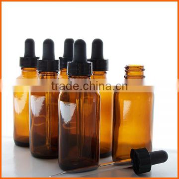 High quality amber glass dropper bottles wholesale