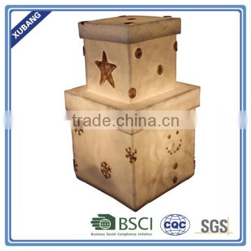 Hot sales Double gift box lamp indoor use