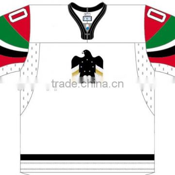 Hongen apparel Wholesale Blank Custom Hockey Jersey,European Sublimation Ice Hockey Jersey With Tackle Twill Embroidery