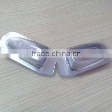 Custom Transparent PVC/PET Collar Butterfly ,Neck Collar Support For Shirt