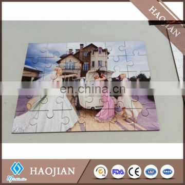 hardwood puzzle sublimation white blank wooden jigsaws puzzle board