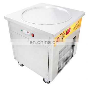 pan Ice Cream Frying Pan /fried ice cream machine with double pans/double-pan smoothie machine