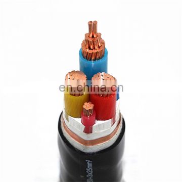 0.6/1kv CU/XLPE/SWA/PVC 5 core armoured power cable electric wire and cable 120mm