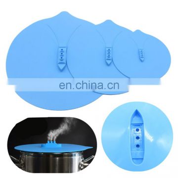 Jet steam silicone boat cover for bowl and pot with cruise ship shape cover