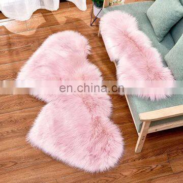 pink fur carpet