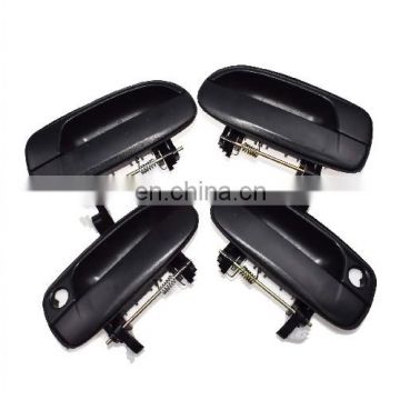 Free Shipping! Outside Front Left Rear Right Black DOOR HANDLE For Hyundai Accent