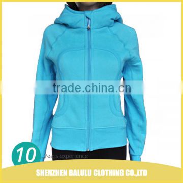 Made in China competitive price professional fashion yoga hoodies