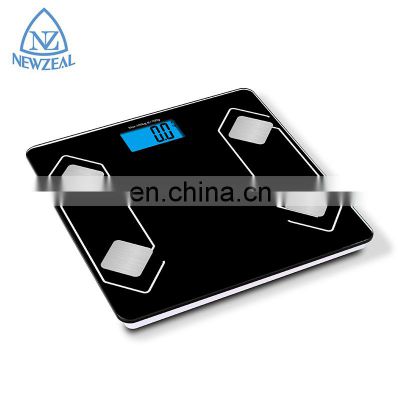 China Wholesale Blue Tooth Body Analying Weight Composition Weighing Digital Blue Tooth Bodyfat Scale