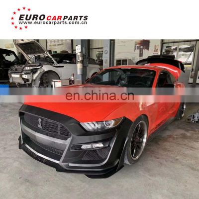 Musteng gt500 front bumper for GT500 2015 2016 2017 2018 2019 High quality PP material