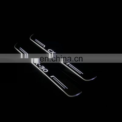 Led Door Sill Plate Strip for mazda cx-30 dynamic sequential style Welcome Light Pathway Accessories