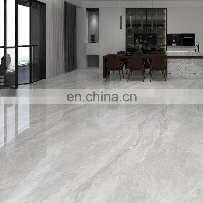 continuous pattern 800x800 grey high glossy marble polished floor tilescheap price JM88376D