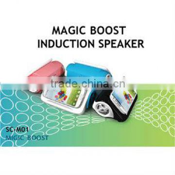 Magic Boost Speaker for iPhone,iPod,Smartphones,No Wire,No Bluetooth
