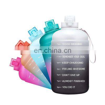 2021 new arrival high quality sports hiking camping portable large capacity one gallon water bottle