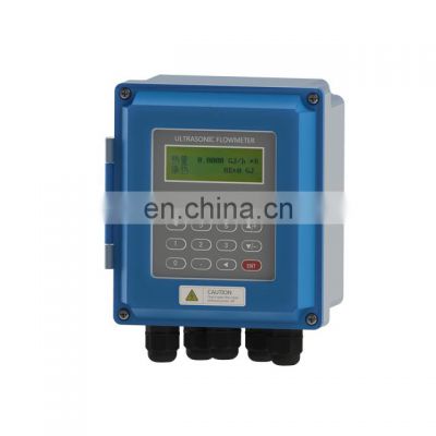 Taijia flowmeter ultrasonic water flow meter wall mounted clamp-on ultrasonic flowmeter