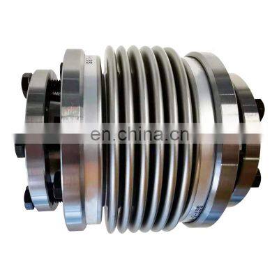 SG7-6 series cnc high rigid spring coupling shaft stainless steel bellow flexible coupling