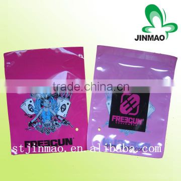 Customized printed OPP bag for garment packaging