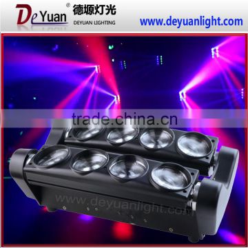 New 8 pcs 4 IN 1 RGBW led beam moving head spider light