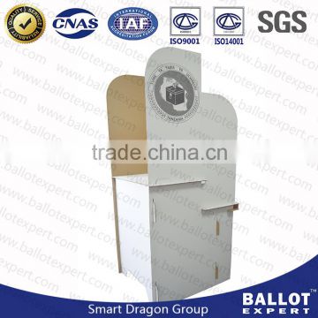 JYL SE-TDC010 multipurpose cardboard floor ballot display booth stand for election