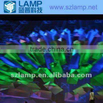 LAMP indoor P16 video LED wall screen